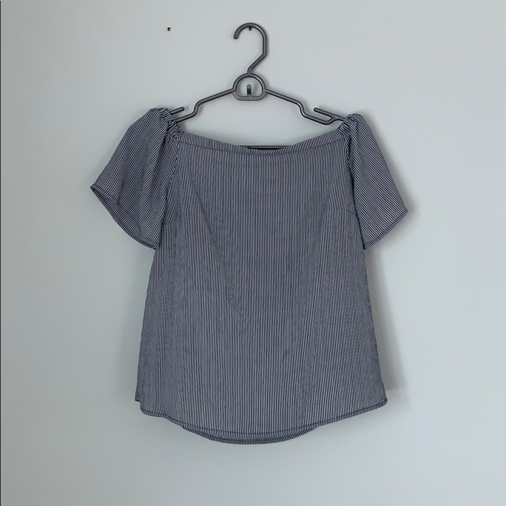 Off the shoulder shirt